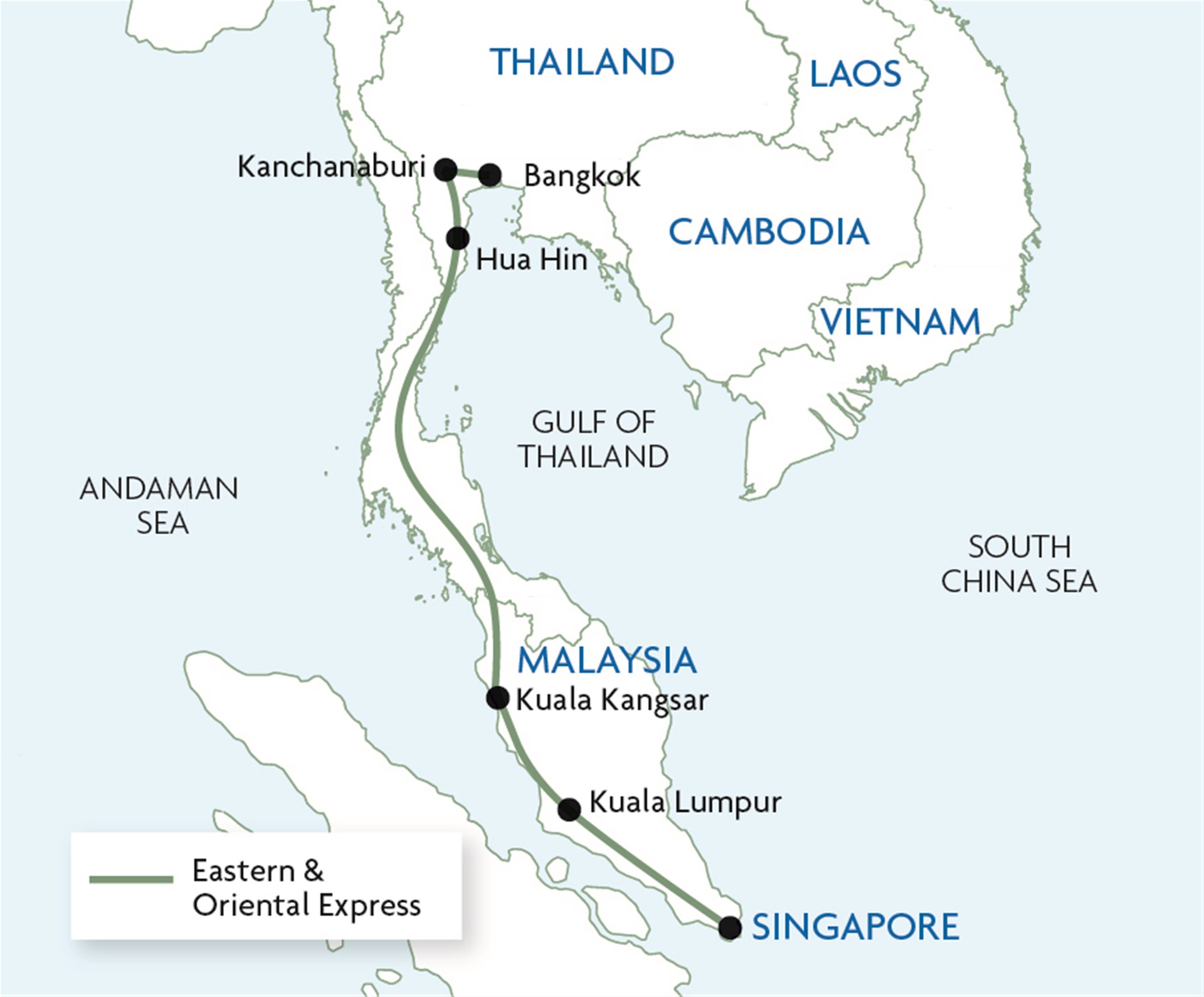 Eastern & Oriental Express Trailfinders Ireland